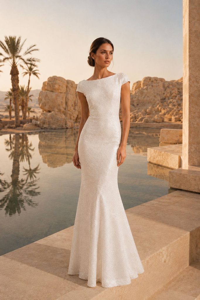 Vestido de novia Venus de la colección Eternal de Esther Noriega